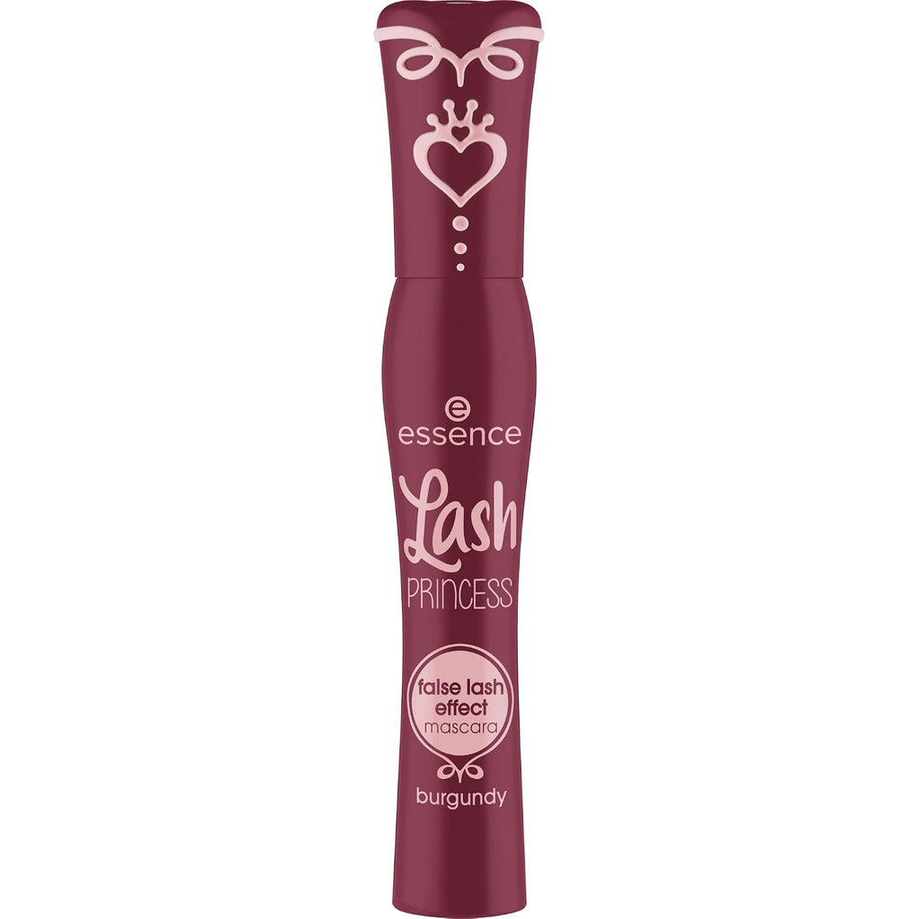 Essence | Lash Princess False Lash Effect Mascara Burgundy | Volumizing & Lengthening Mascara with Conic Fiber Brush | Vegan & Cruelty-Free