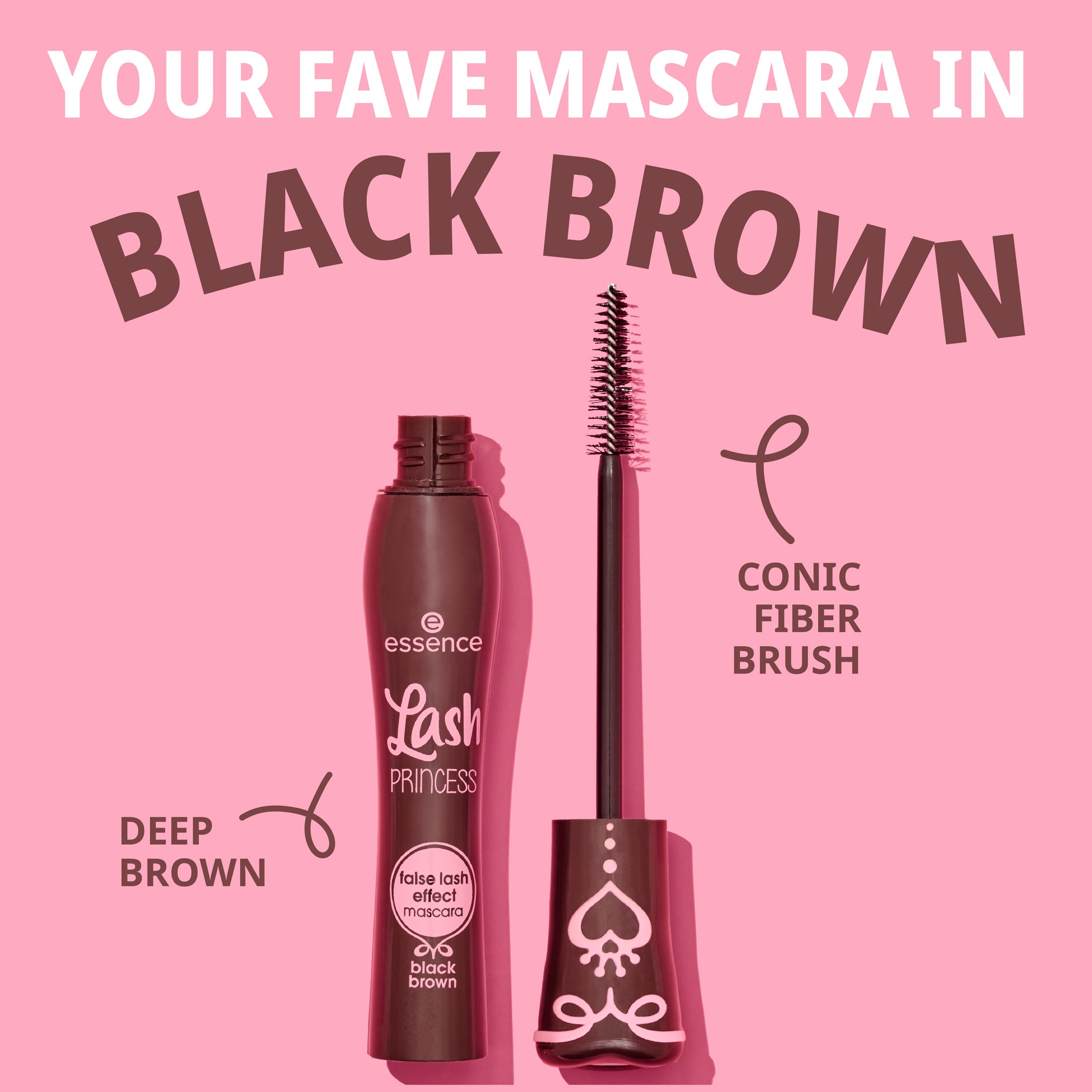 Lash Princess False Lash Effect Mascara, Black Brown