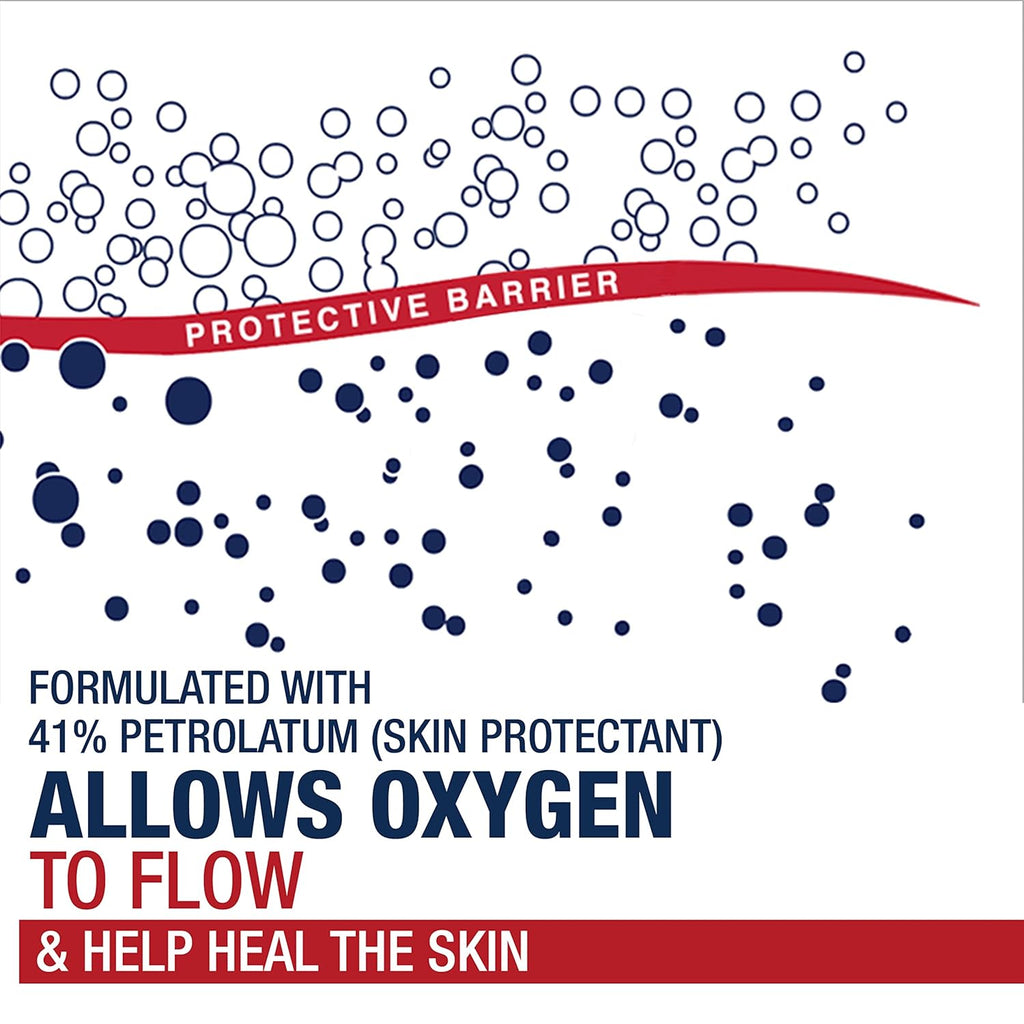 Healing Ointment Advanced Therapy Skin Protectant, Dry Skin Body Moisturizer, 7 Oz Tube (Pack of 12)
