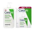 Hydrating Cream to Foam Cleanser, 19 Fluid Ounce + Hydrating Cream to Foam Cleanser, 16 Ounce Refill