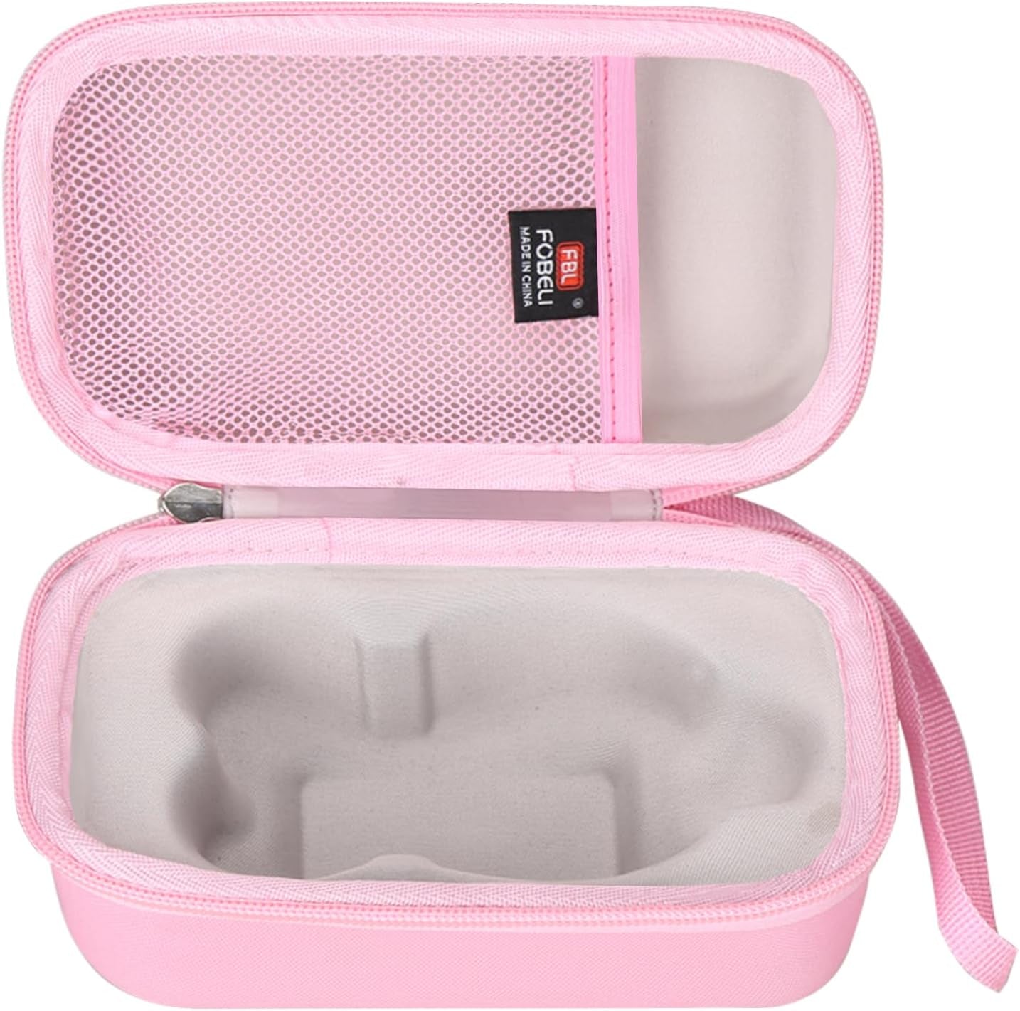 Hard Travel Case for Nuface Mini/Mini+ Starter Kit, Hunvva EP-300 Mini Microcurrent Facial Device (Case Only) (Pink)