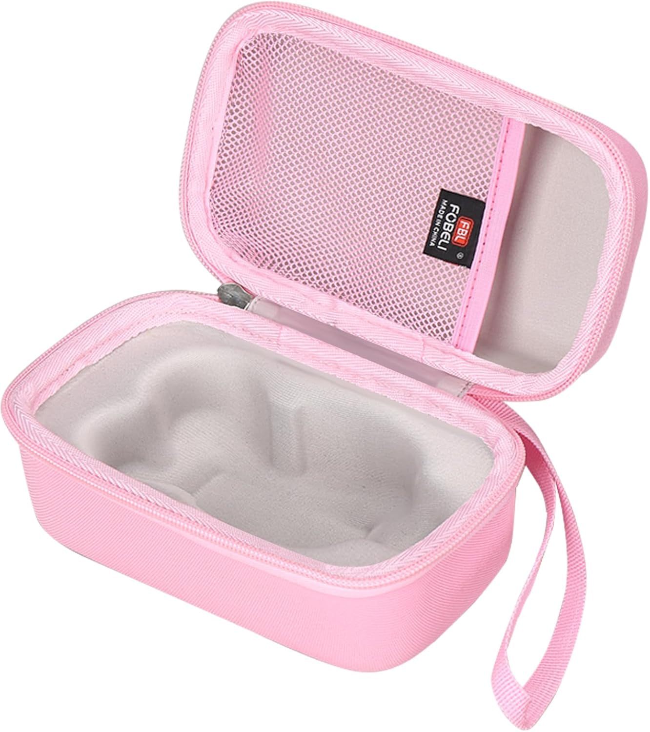 Hard Travel Case for Nuface Mini/Mini+ Starter Kit, Hunvva EP-300 Mini Microcurrent Facial Device (Case Only) (Pink)