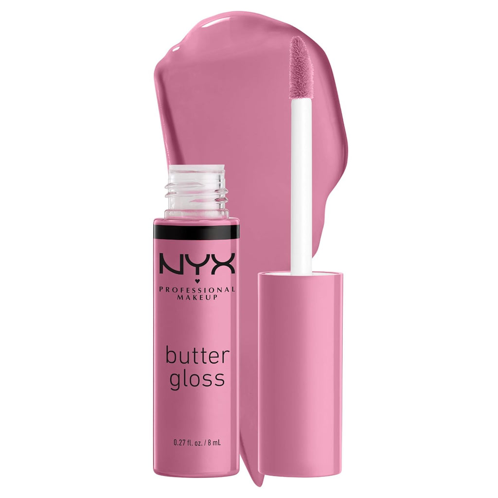 PROFESSIONAL MAKEUP Butter Gloss, Non-Sticky Lip Gloss - Eclair (Pink)
