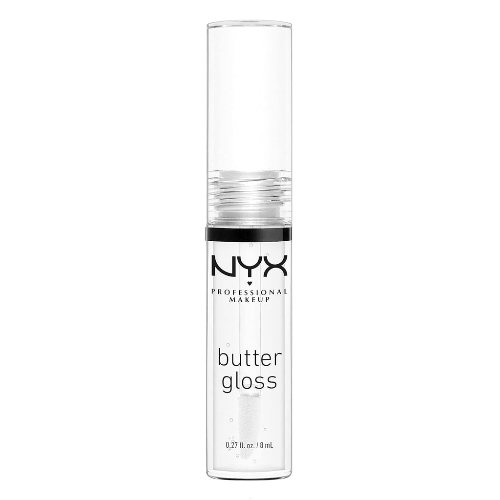 PROFESSIONAL MAKEUP Butter Gloss, Non-Sticky Lip Gloss - Sugar Glass ,Clear