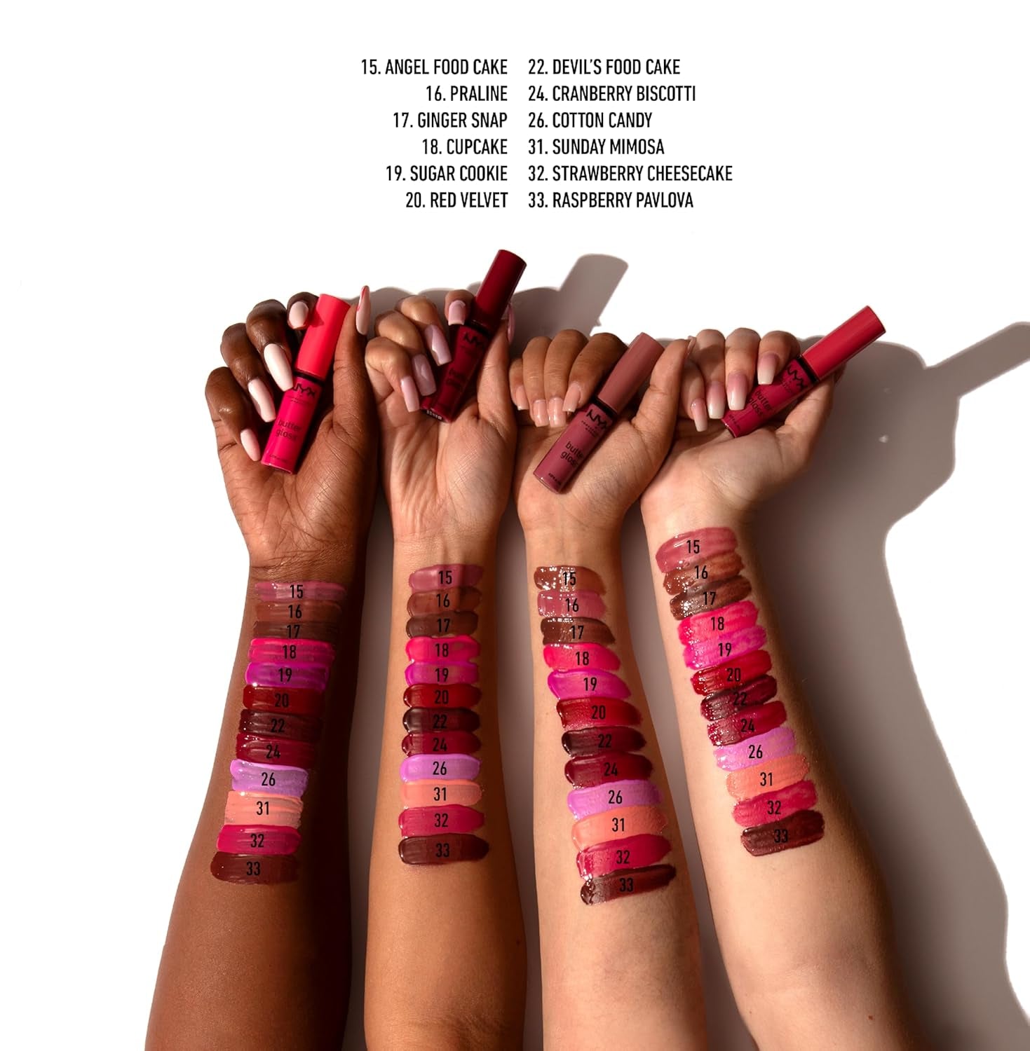 PROFESSIONAL MAKEUP Butter Gloss, Non-Sticky Lip Gloss - Tiramisu (Brown)