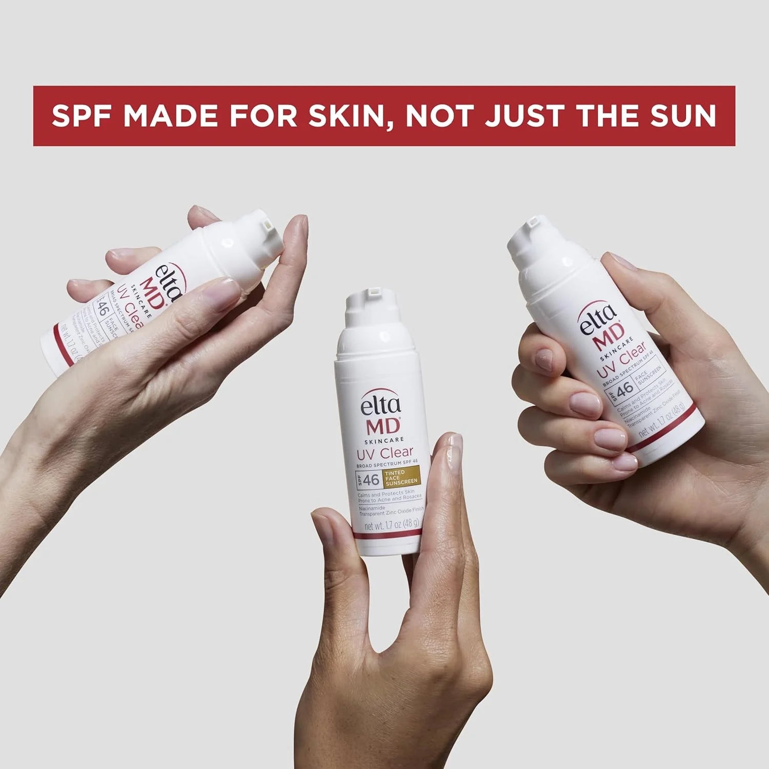 UV Sport Sunscreen Lotion SPF 50 - Face Sunscreen SPF 50, Body, Water & Sweat Resistant, Oil-Free Zinc Oxide Formula, Size: 3 Ounce (Pack of 1)