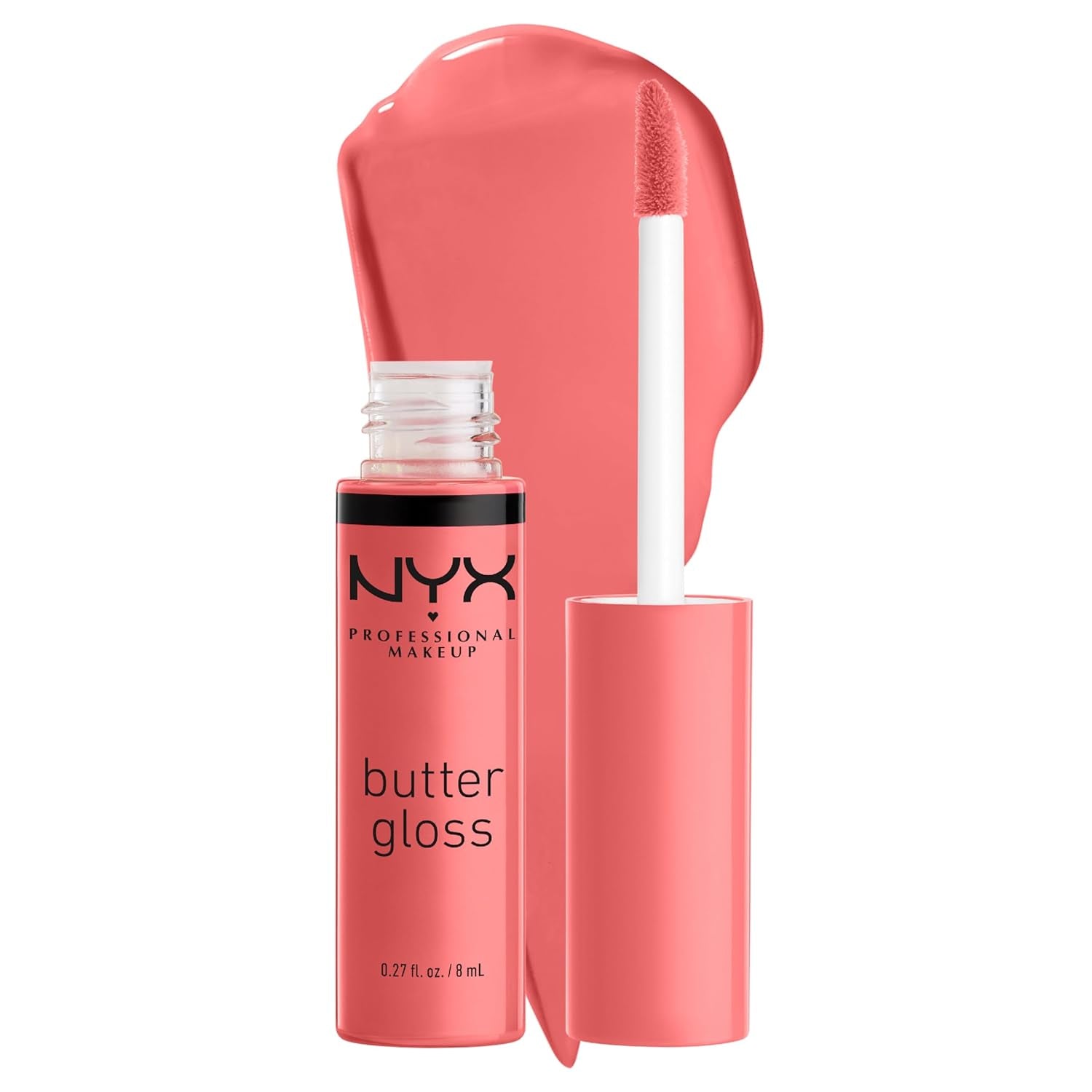 PROFESSIONAL MAKEUP Butter Gloss, Non-Sticky Lip Gloss - Creme Brulee (Natural)