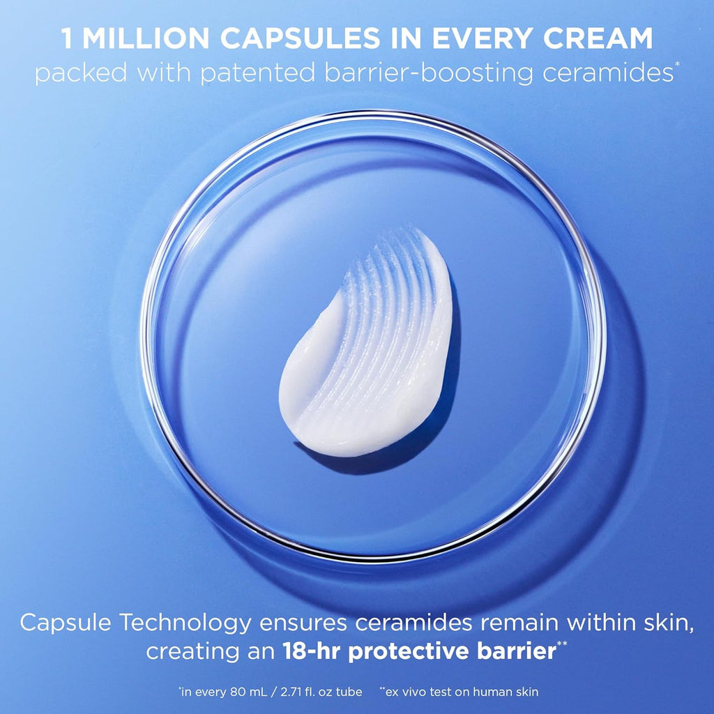 ATOBARRIER365 Cream with Ceramides, Korean Face Moisturizer for Barrier Repair | 120H Lasting Hydration, Ceramide Capsules, Dry & Sensitive Skin, Non-Comedogenic, 80 Ml / 2.70 Fl.Oz.
