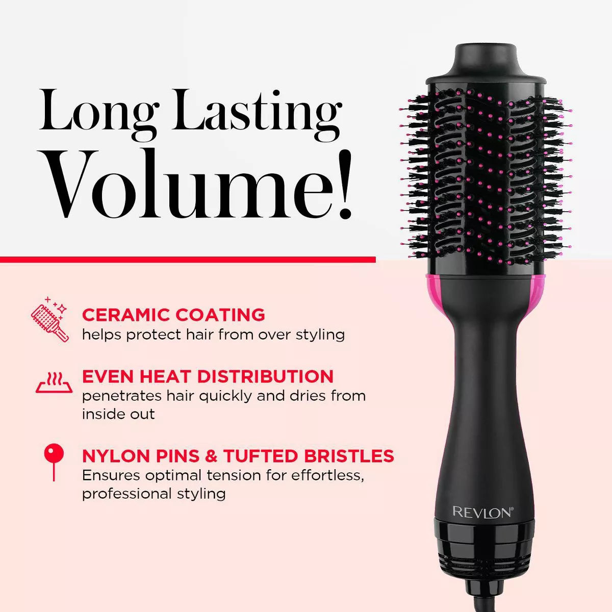 Revlon One-Step Volumizer Hair Dryer and Hot Air Brush