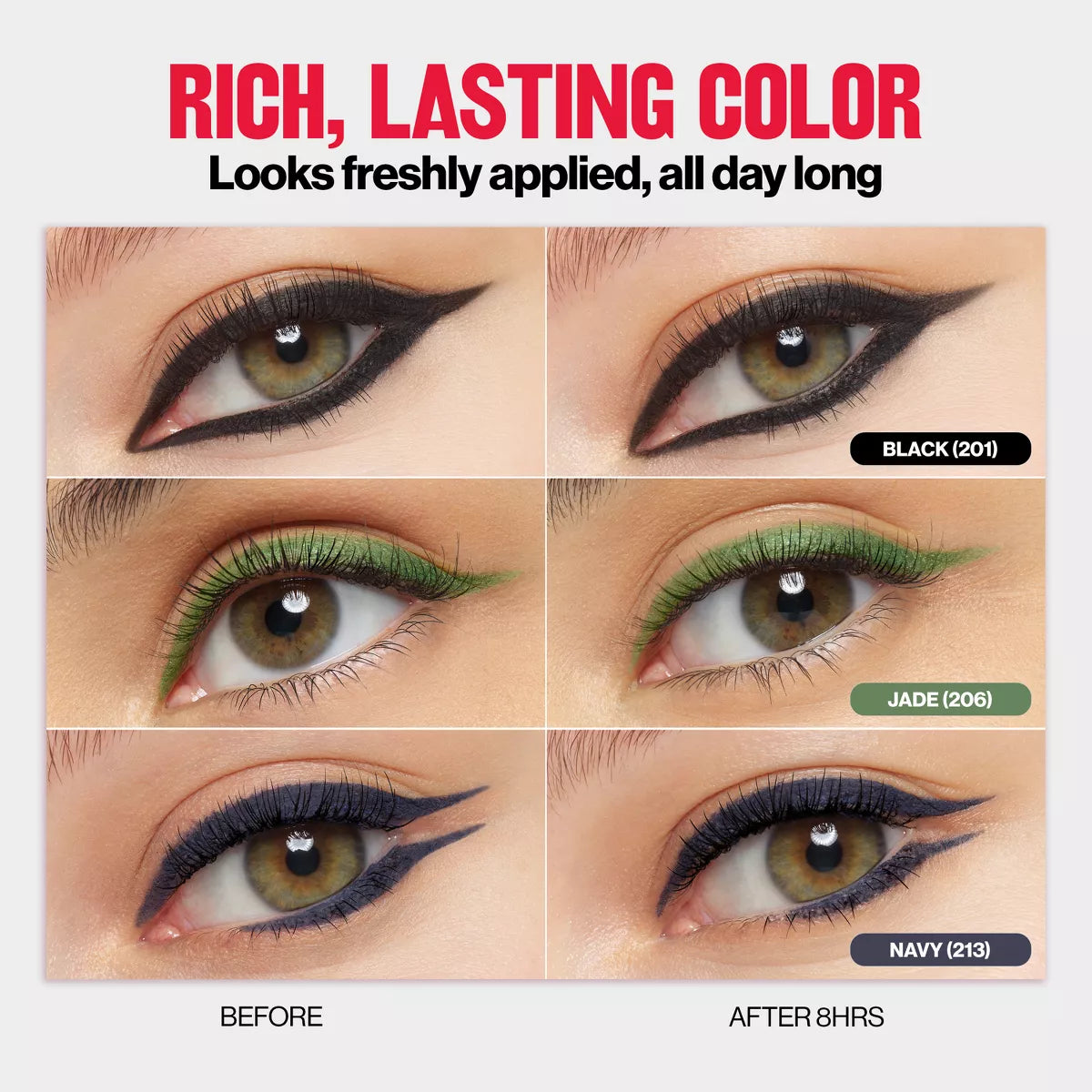 Revlon Colorstay Pencil Waterproof Eyeliner - Built-In Sharpener - 0.01Oz